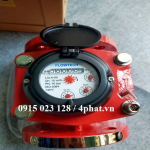 Đồng hồ nước nóng DN50 nối bích