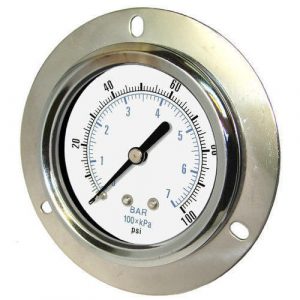 Đồng hồ đo áp suất màng có vành