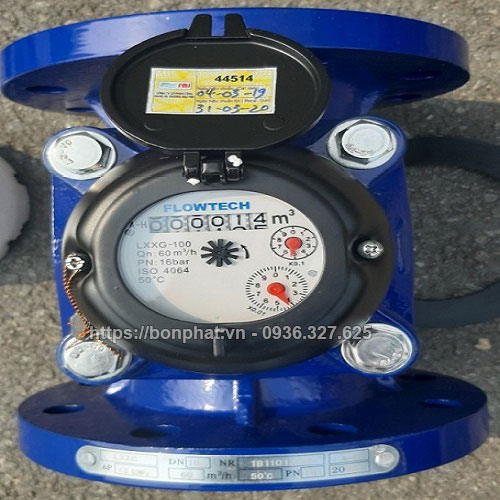 Đồng hồ nước thải flowtech DN100-lxxg