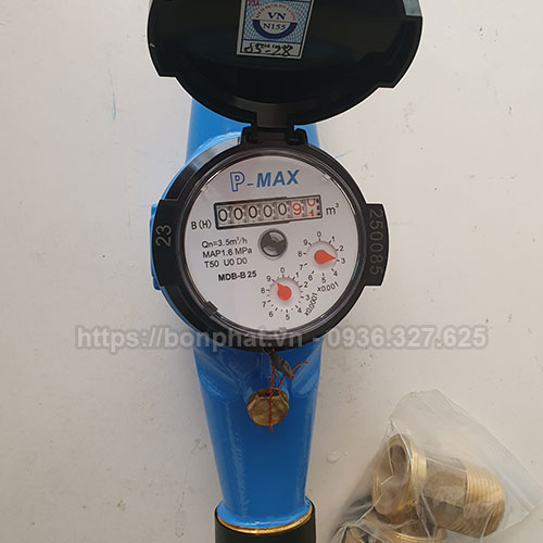 Đồng hồ nước P-max DN25