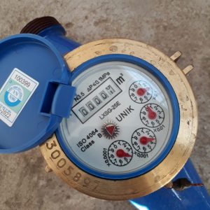 Hình ảnh thực tế đồng hồ nước unik dn25