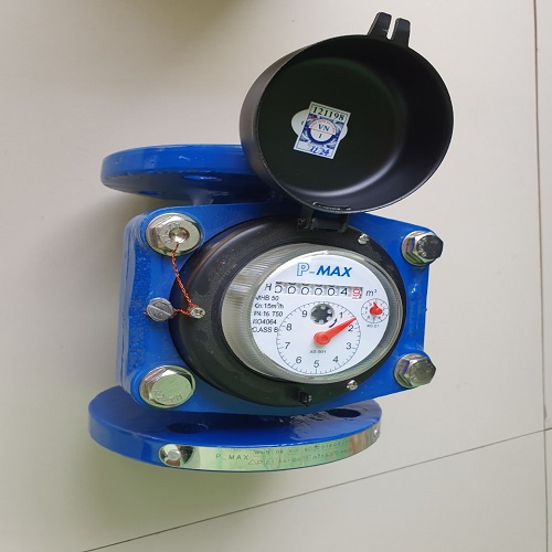 Đồng hồ nước P-max mặt bích DN50
